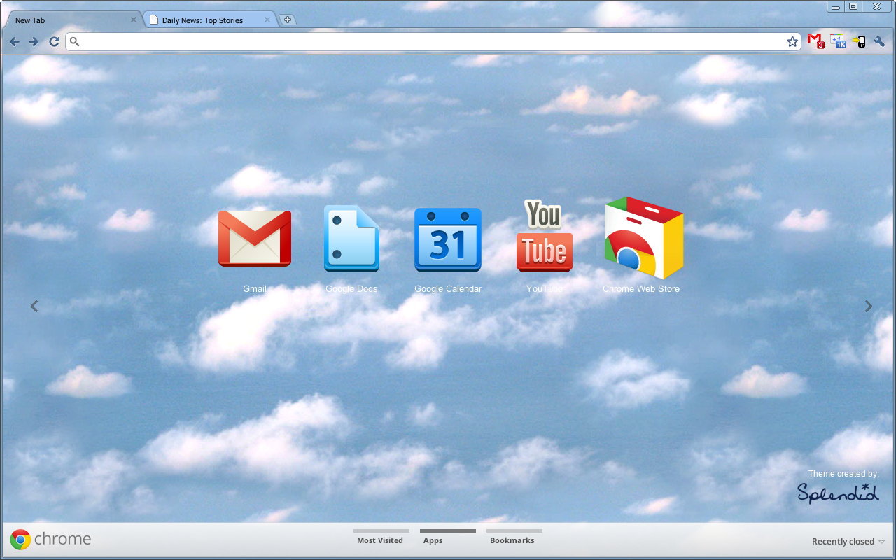 How to make google chrome transparent?