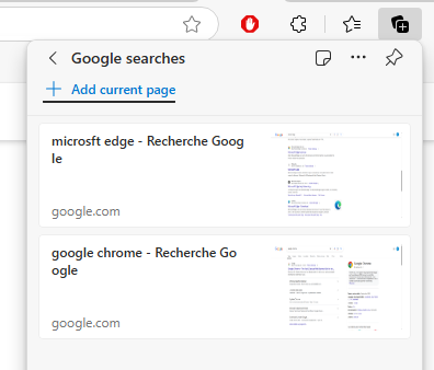 Edge collections